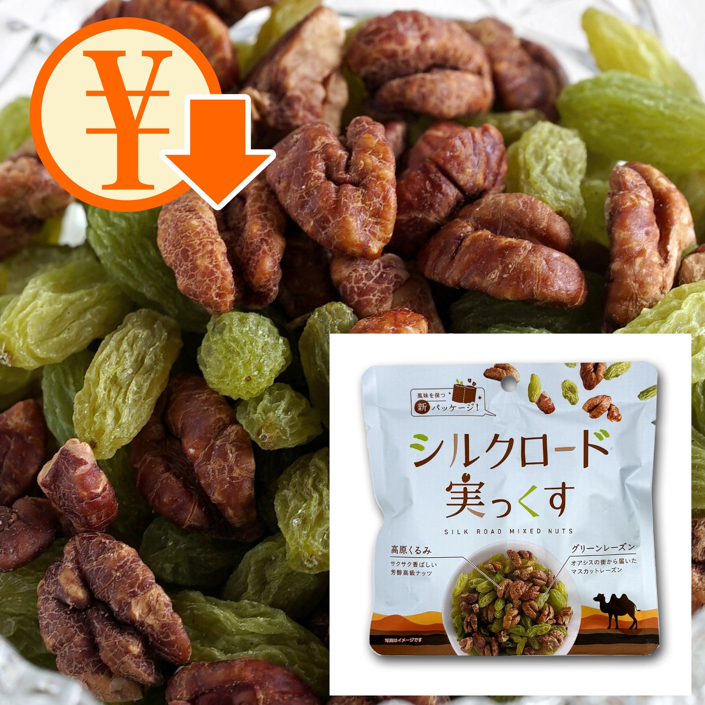 シルクロード実っくす お得なセット｜無添加 高原くるみ×グリーンレーズン – SUNOMA